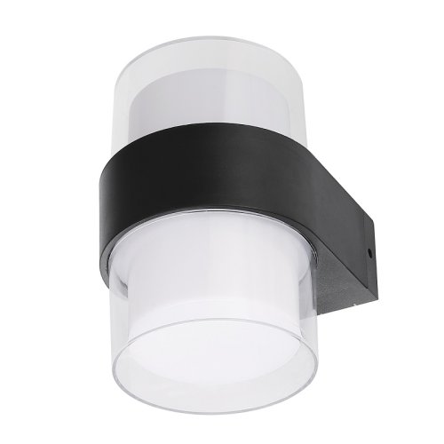 Светильник накладной Uniel ULU-P22B-2x5W-4000K IP65 BLACK 4000K картинка 